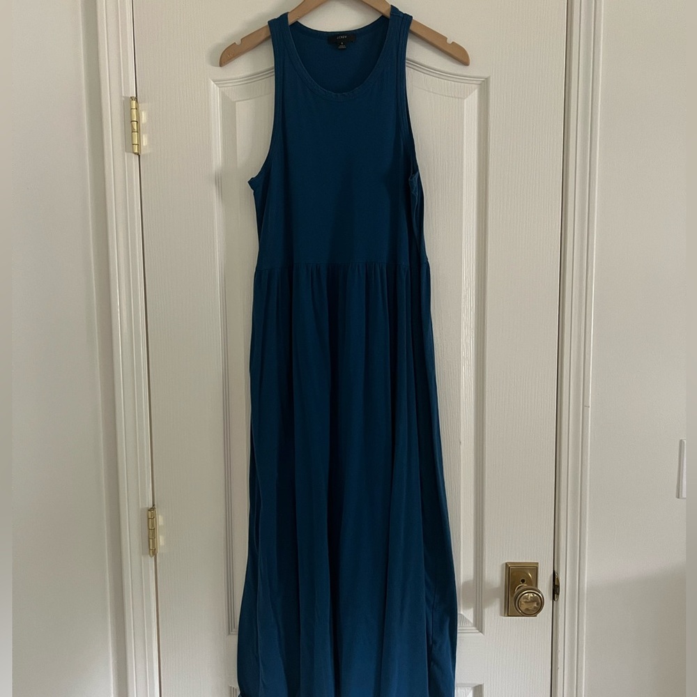 J Crew Sleeveless Maxi Dress